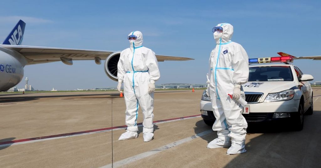 စWHO ၏ ထောက်ပံ့ပို့ဆောင်ရေး ဝန်ဆောင်မှုအစီအစဉ်ဖြင့် ကျွမ်းကျင်ဝန်ထမ်းများ မြန်မာနိုင်ငံသို့ ရောက်ရှိ