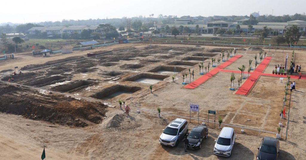 စနေပြည်တော်တွင် ကန်ဒေါ်လာ (၈.၃၇) သန်းဖြင့် စိုက်ပျိုးရေးထွက်ကုန်ဆိုင်ရာ ဈေးကွက်ဗဟိုဌာန စတင်တည်ဆောက်